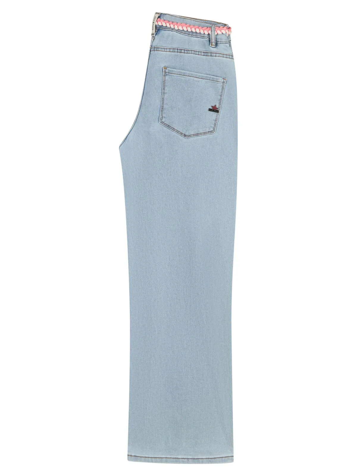 Buena Vista | Wide Leg Stretch Denim Jeans | 5781 lightstone