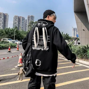 BUNNY EARS PLUS VELVET COUPLE HOODIE UB3315