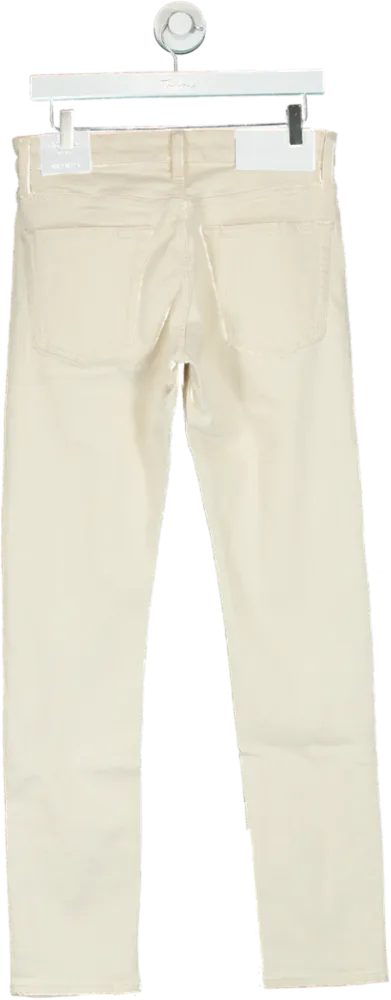 Calvin Klein Beige Skinny Jeans UK W30
