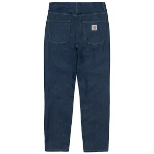 Carhartt WIP Newel Pant Organic Cotton Blue Stone Washed