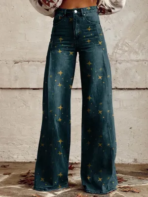 Celeste | Boho Wide-Leg Pants