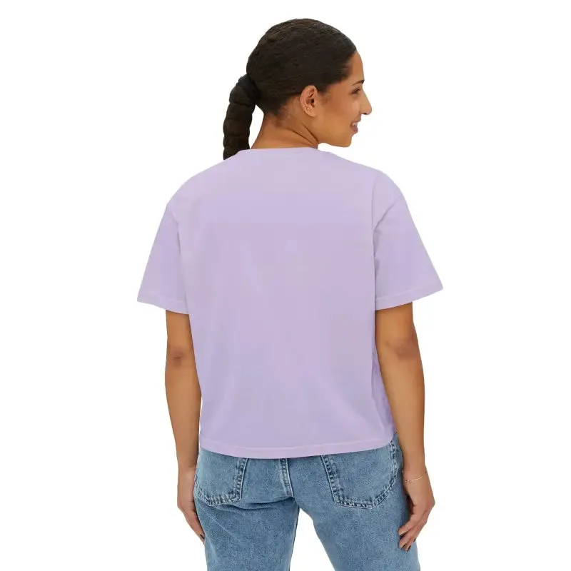 Chill Vibes Boxy Fit Tee for Trendy Women