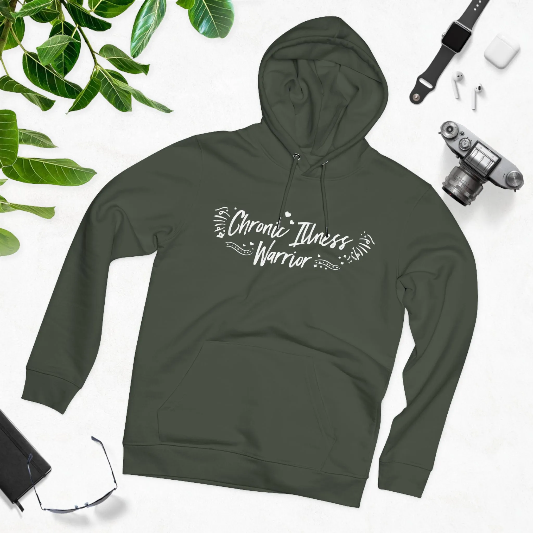 Chronic Illness Warrior | Unisex Heavy Blend Organic Hoodie Sweatshirt