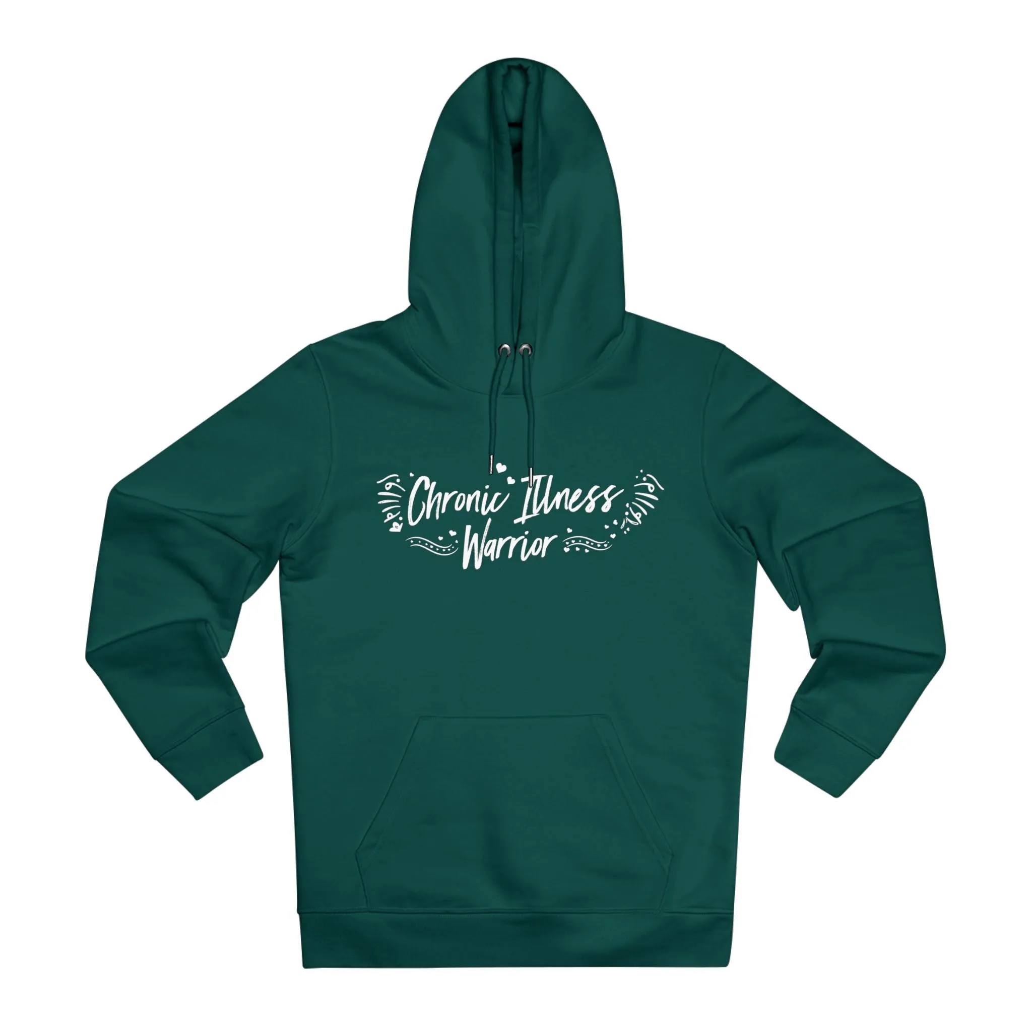 Chronic Illness Warrior | Unisex Heavy Blend Organic Hoodie Sweatshirt