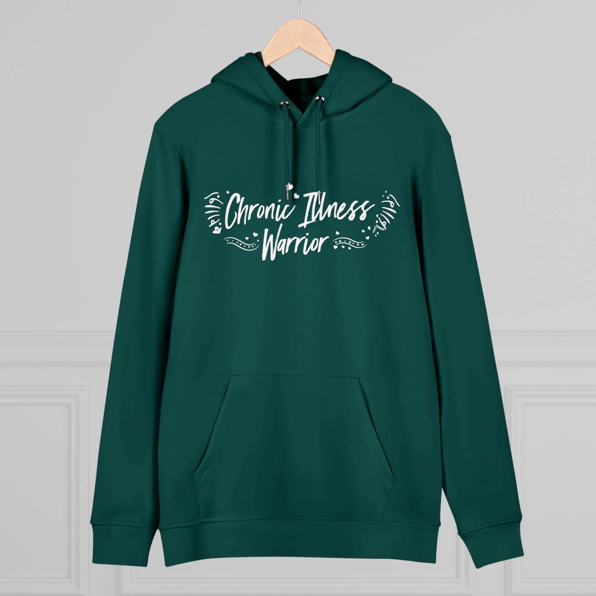 Chronic Illness Warrior | Unisex Heavy Blend Organic Hoodie Sweatshirt