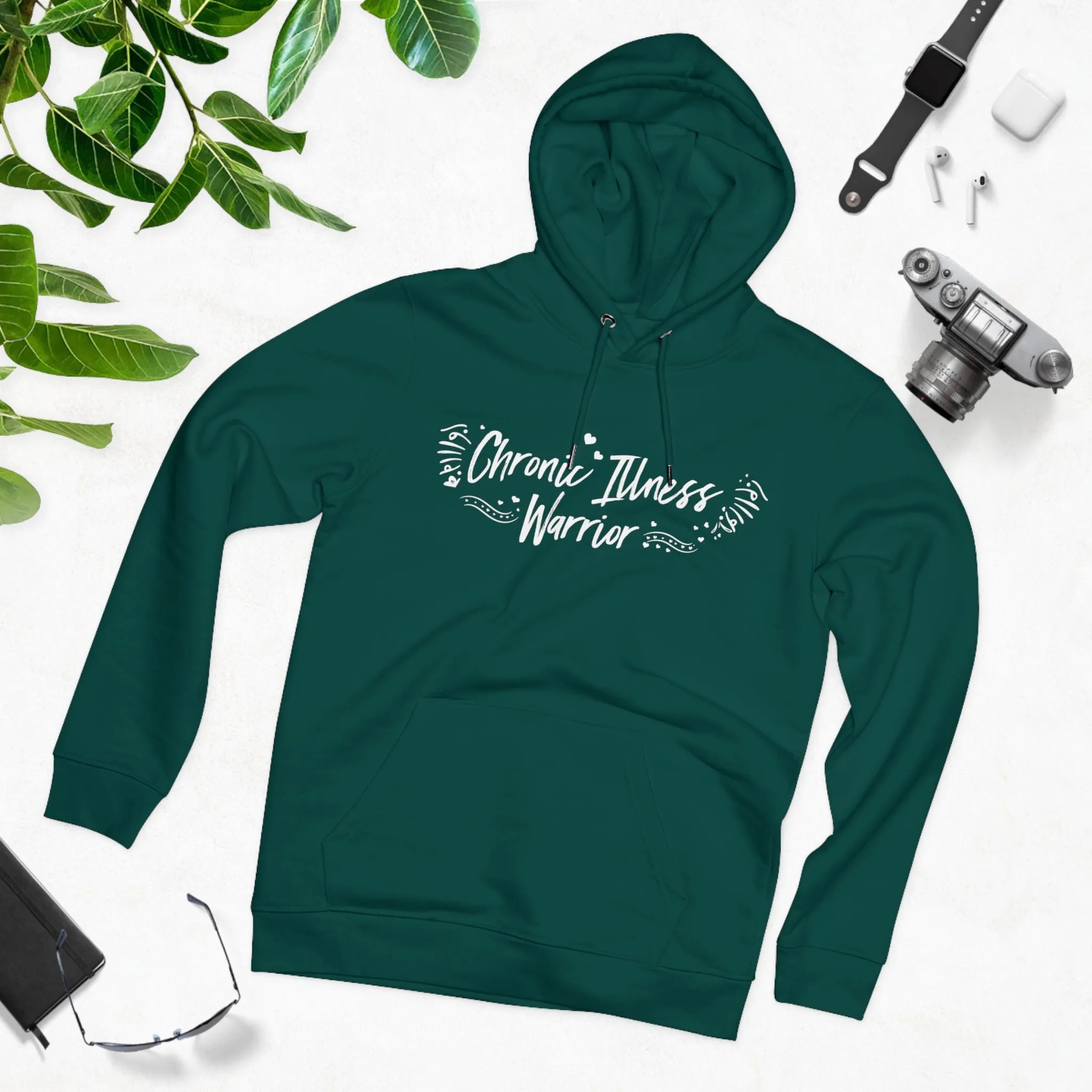 Chronic Illness Warrior | Unisex Heavy Blend Organic Hoodie Sweatshirt