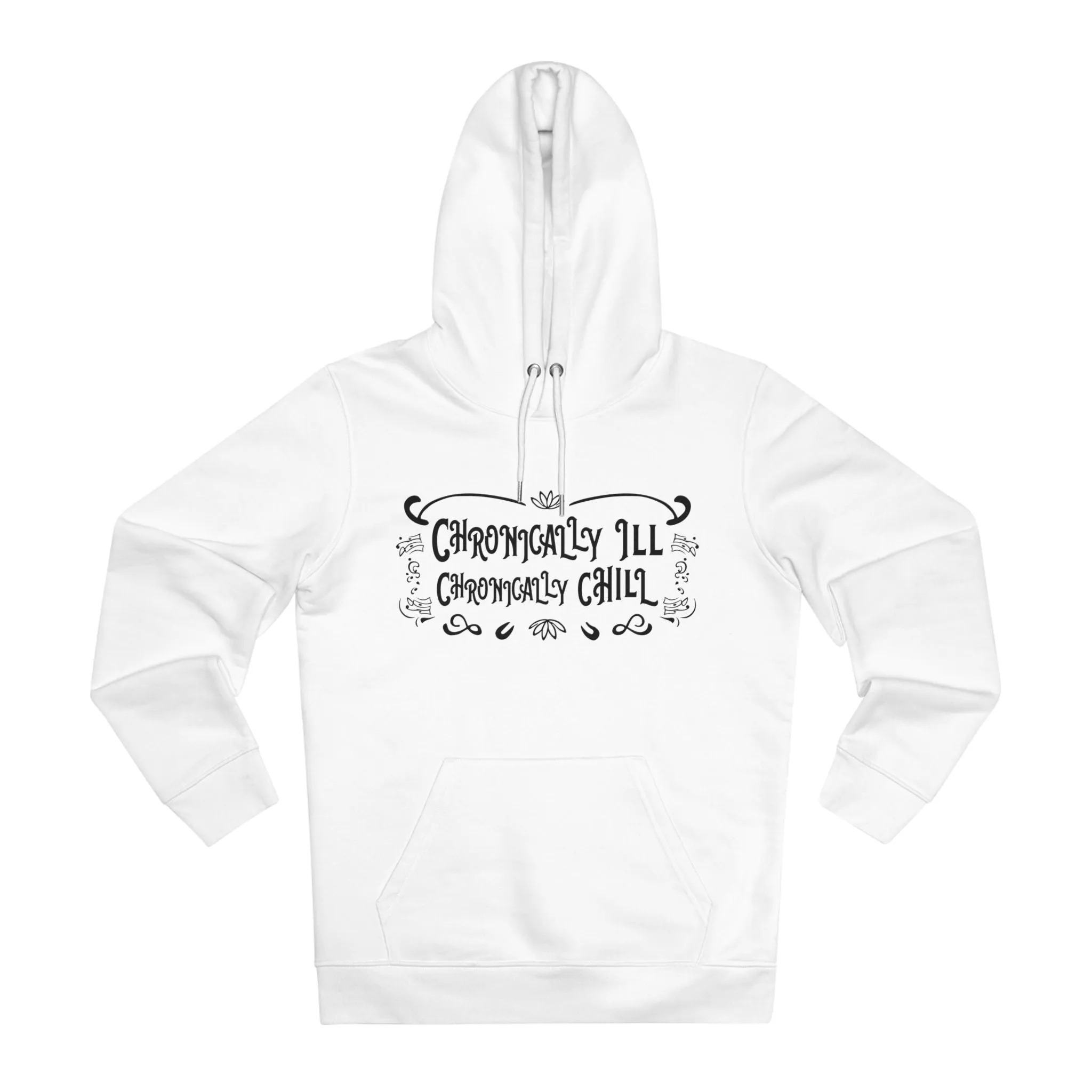 Chronically Ill, Chronically Chill in Pastel Aesthetic | Unisex Heavy Blend Organic Hoodie Sweatshirt