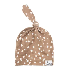 Copper Pearl - Top Knot Hat - Fawn