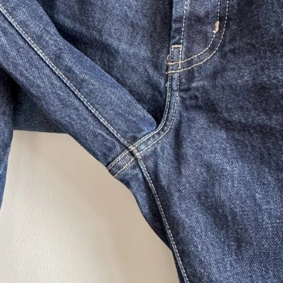 CURRENT/ELLIOTT • Selvedge Uneven Seamed Original Straight Jeans in Cassady • 28