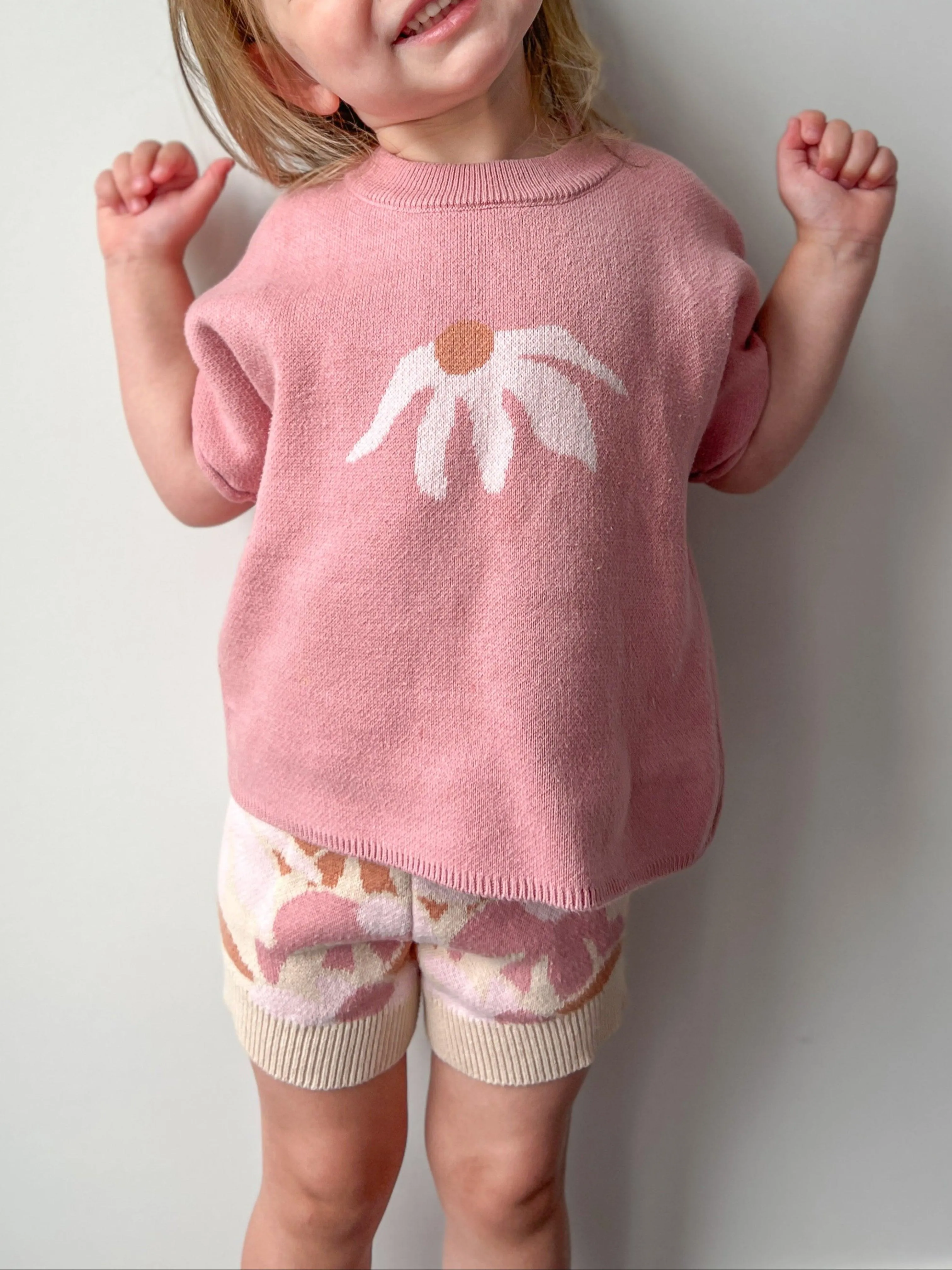 Daisy Pops Knit Top