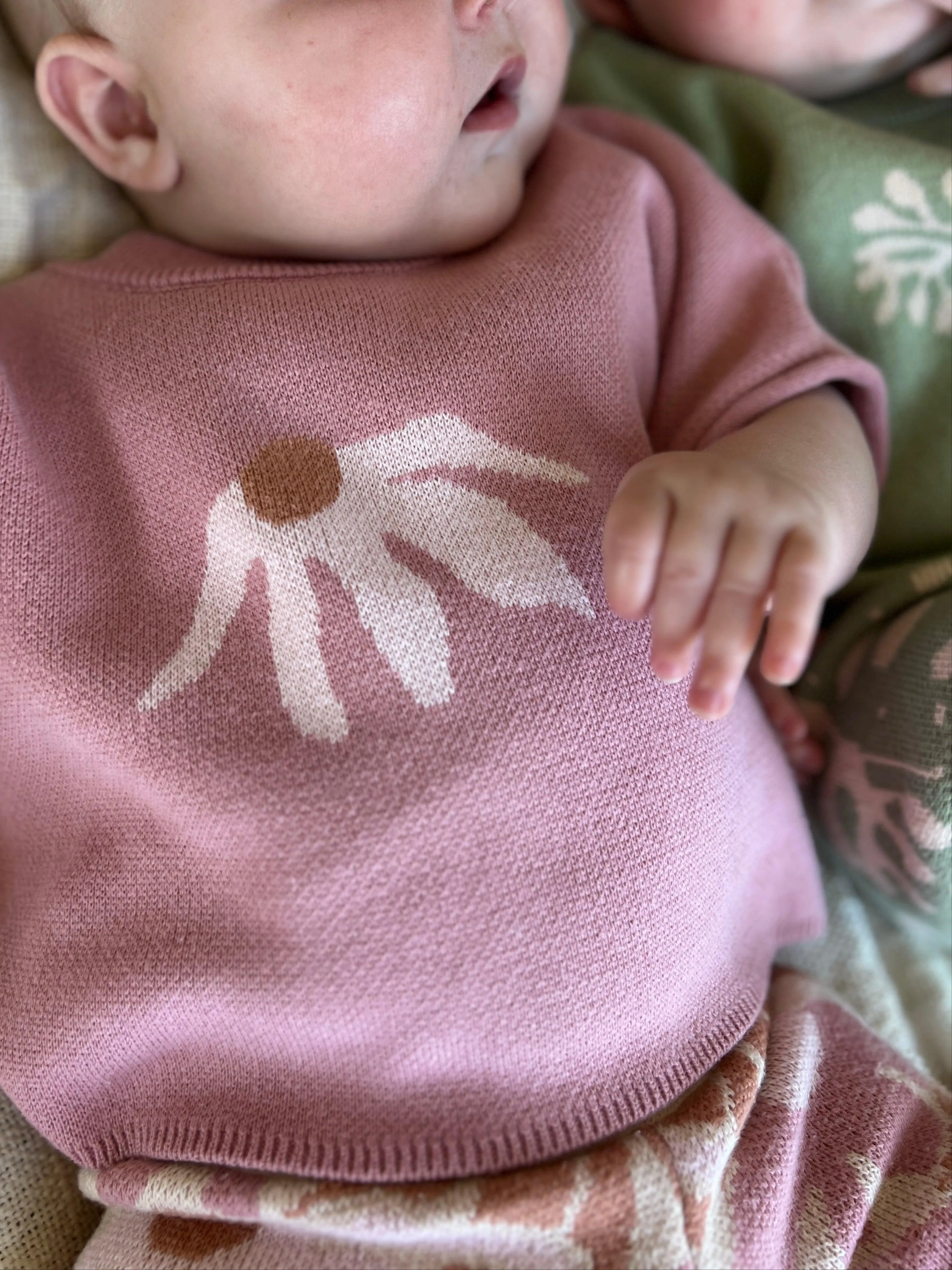 Daisy Pops Knit Top