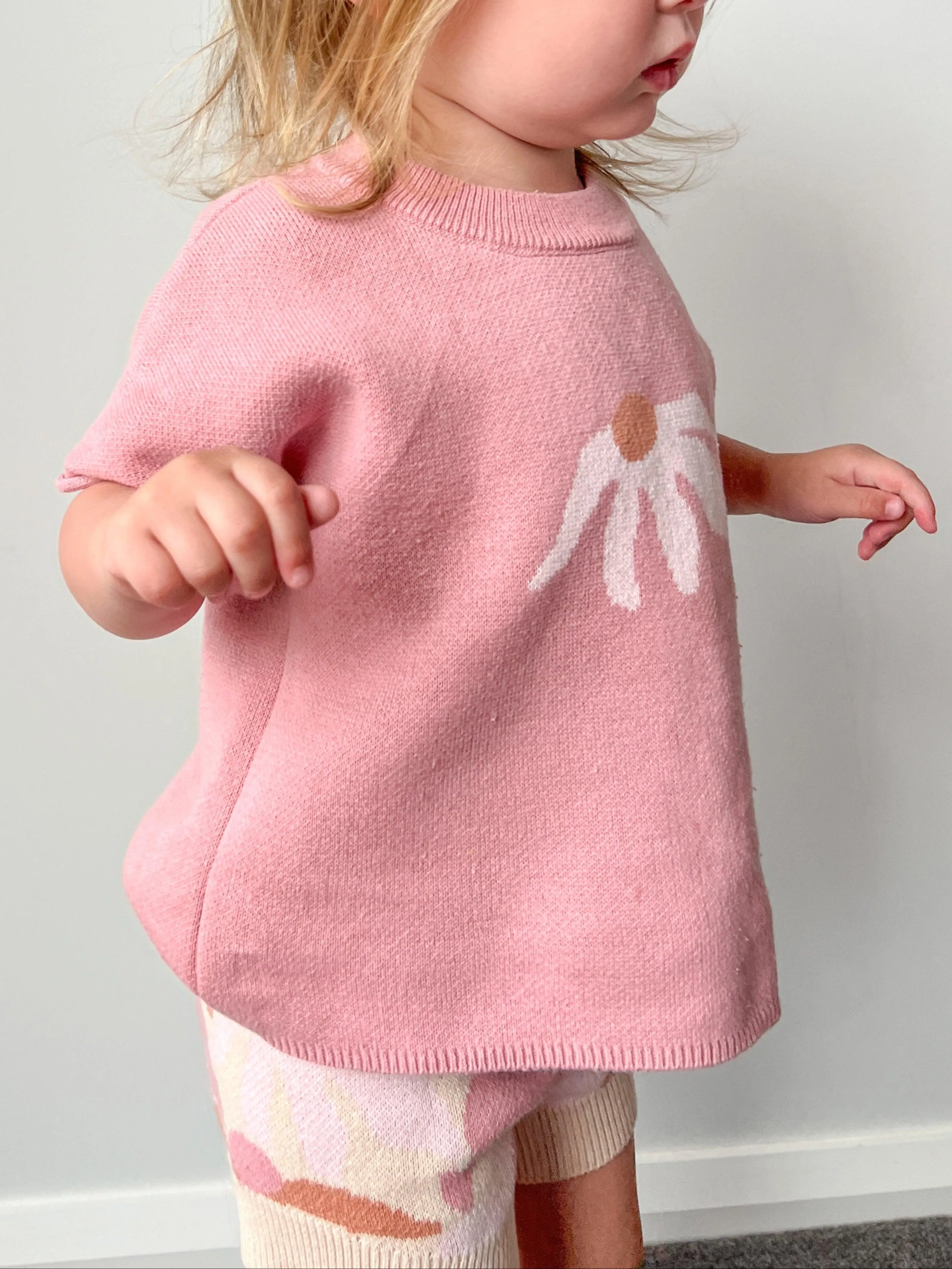 Daisy Pops Knit Top