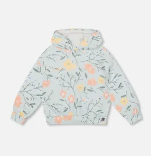 Deux Par Deux Terry Flower Hoodie
