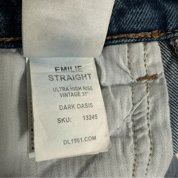DL1961 Emilie Straight Ultra High Rise Jeans