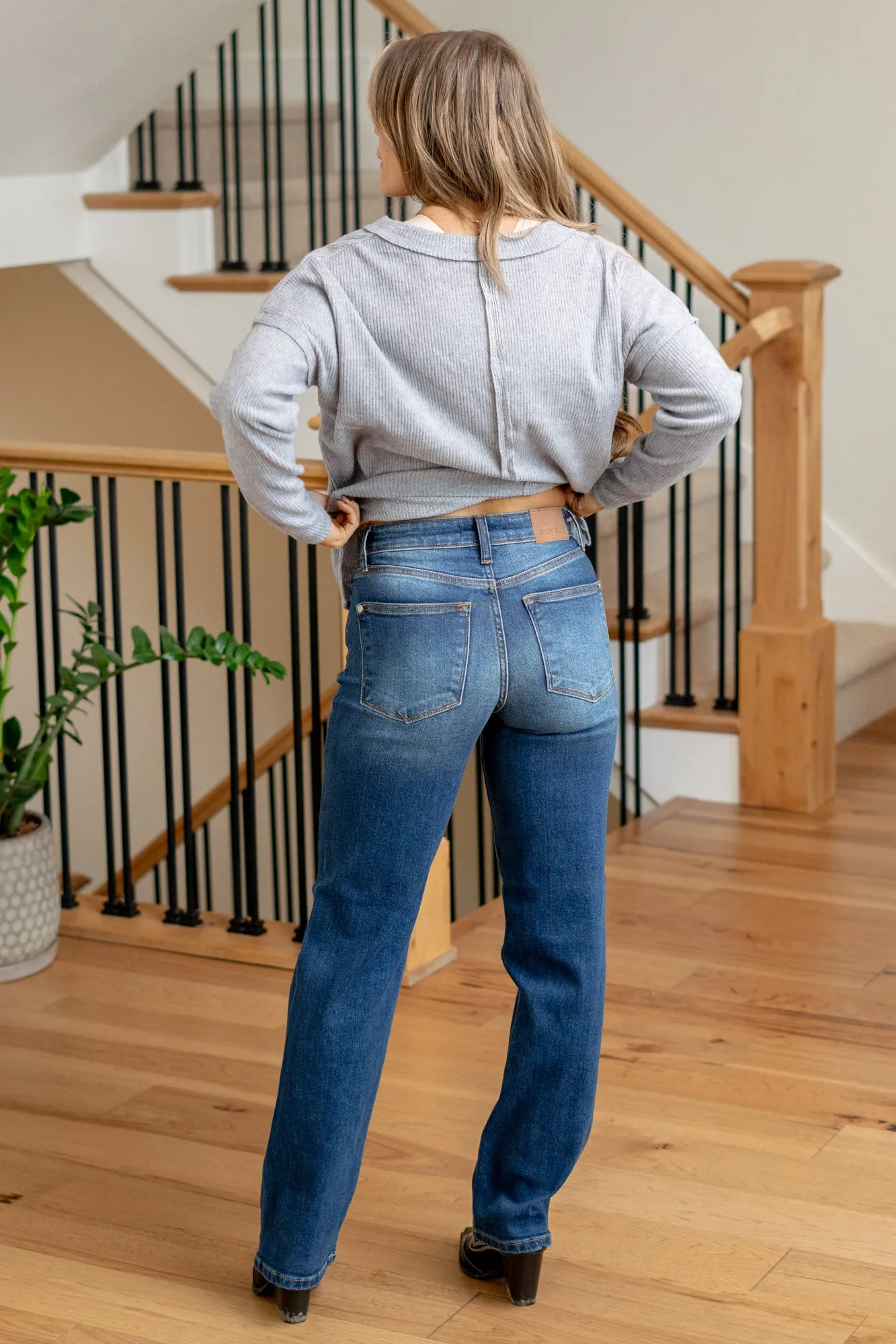 Dusklight Dreamer Mid Rise Straight Leg Regular & Plus Sizes