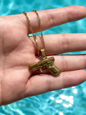 Ellie Gun Necklace