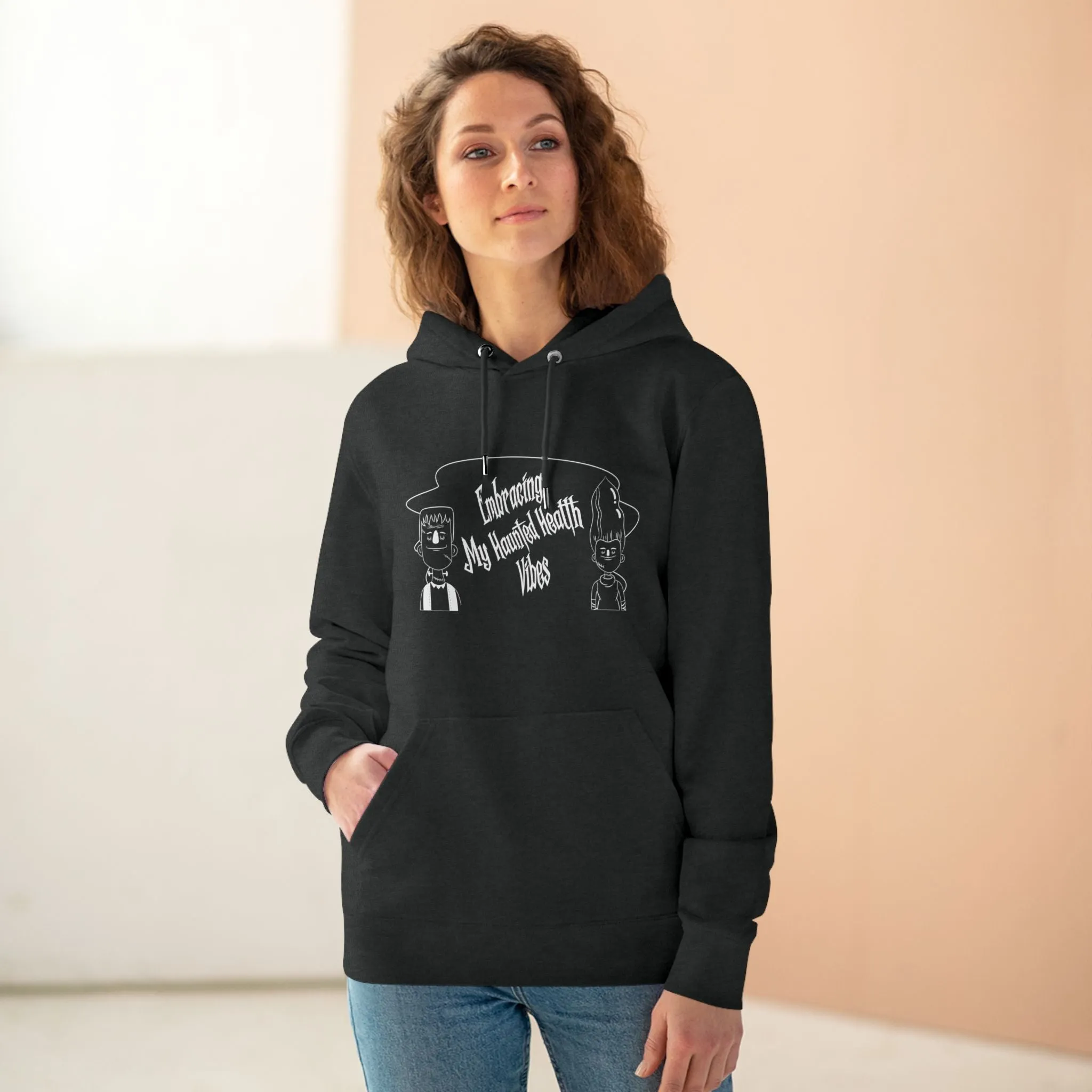 Embracing My Haunted Health Vibes | Unisex Heavy Blend Organic Hoodie Sweatshirt