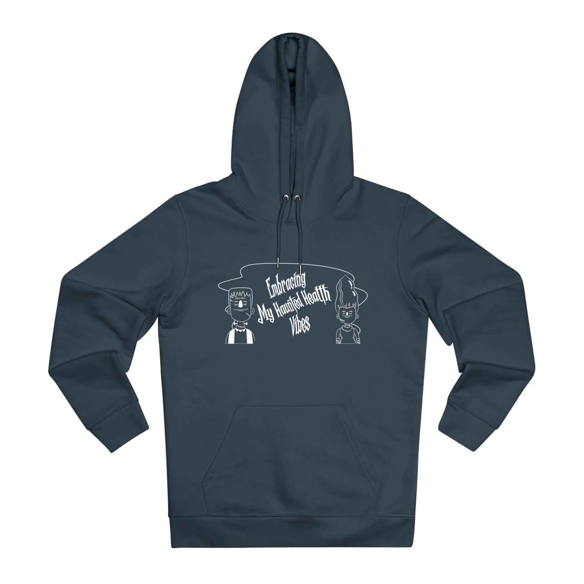 Embracing My Haunted Health Vibes | Unisex Heavy Blend Organic Hoodie Sweatshirt