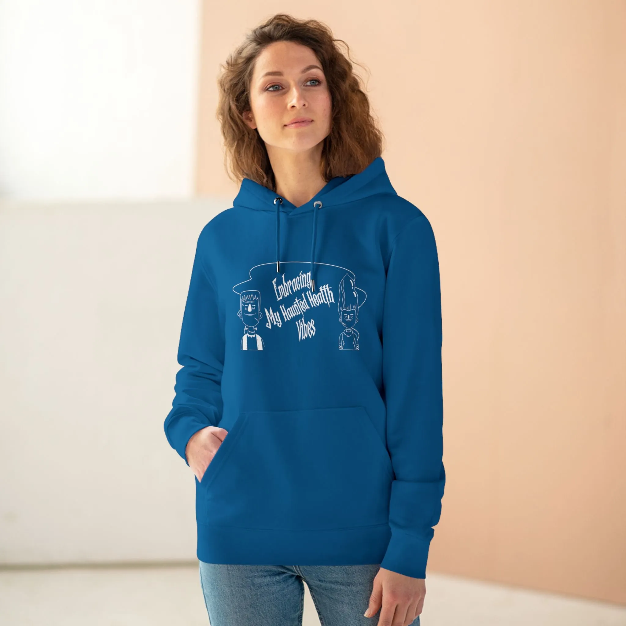 Embracing My Haunted Health Vibes | Unisex Heavy Blend Organic Hoodie Sweatshirt
