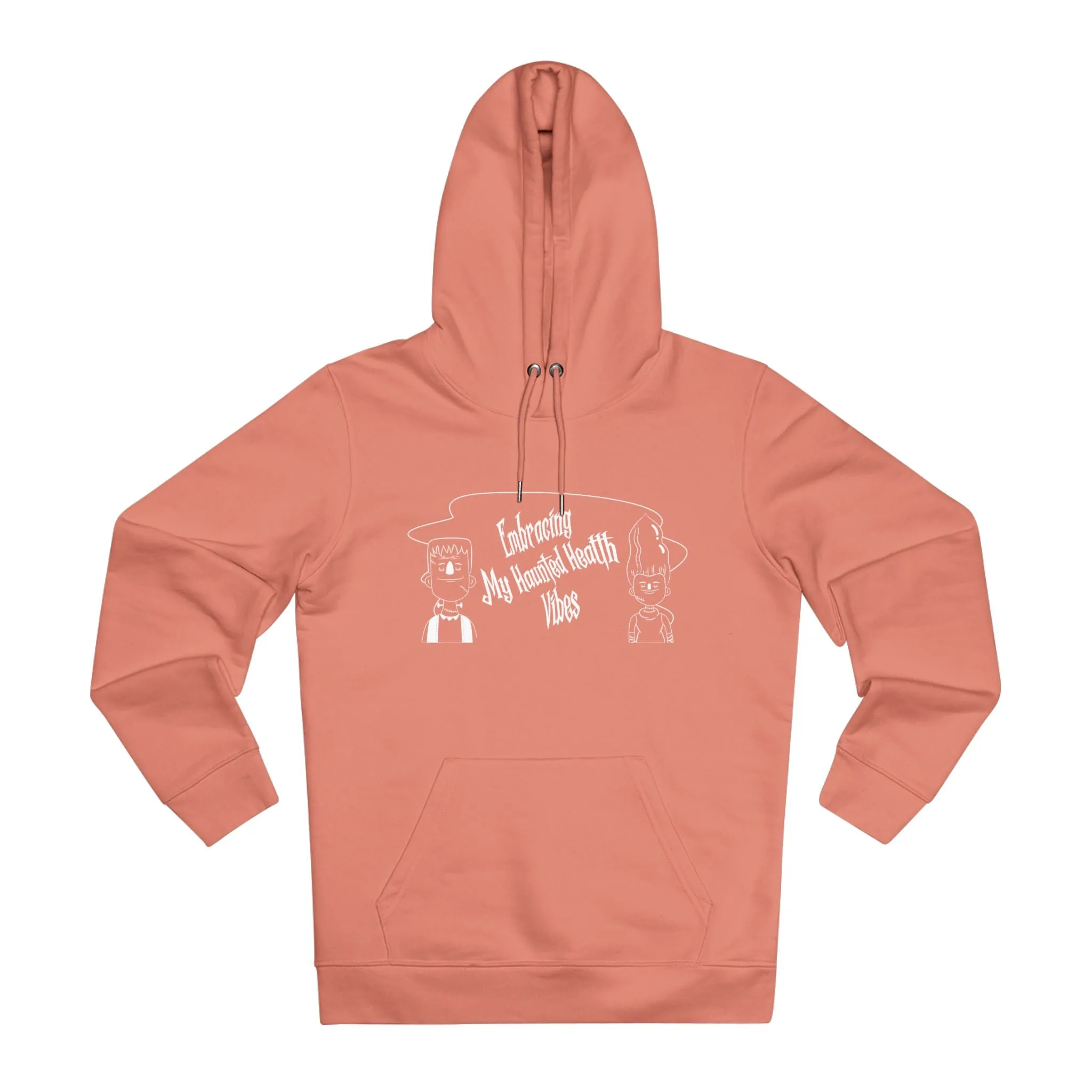 Embracing My Haunted Health Vibes | Unisex Heavy Blend Organic Hoodie Sweatshirt