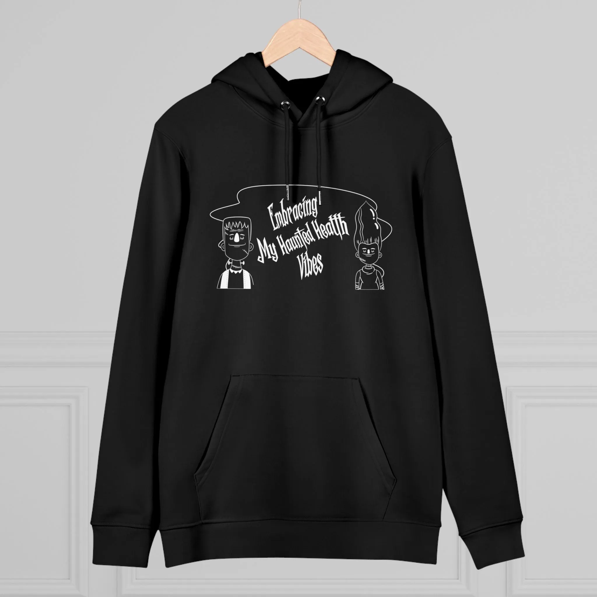 Embracing My Haunted Health Vibes | Unisex Heavy Blend Organic Hoodie Sweatshirt