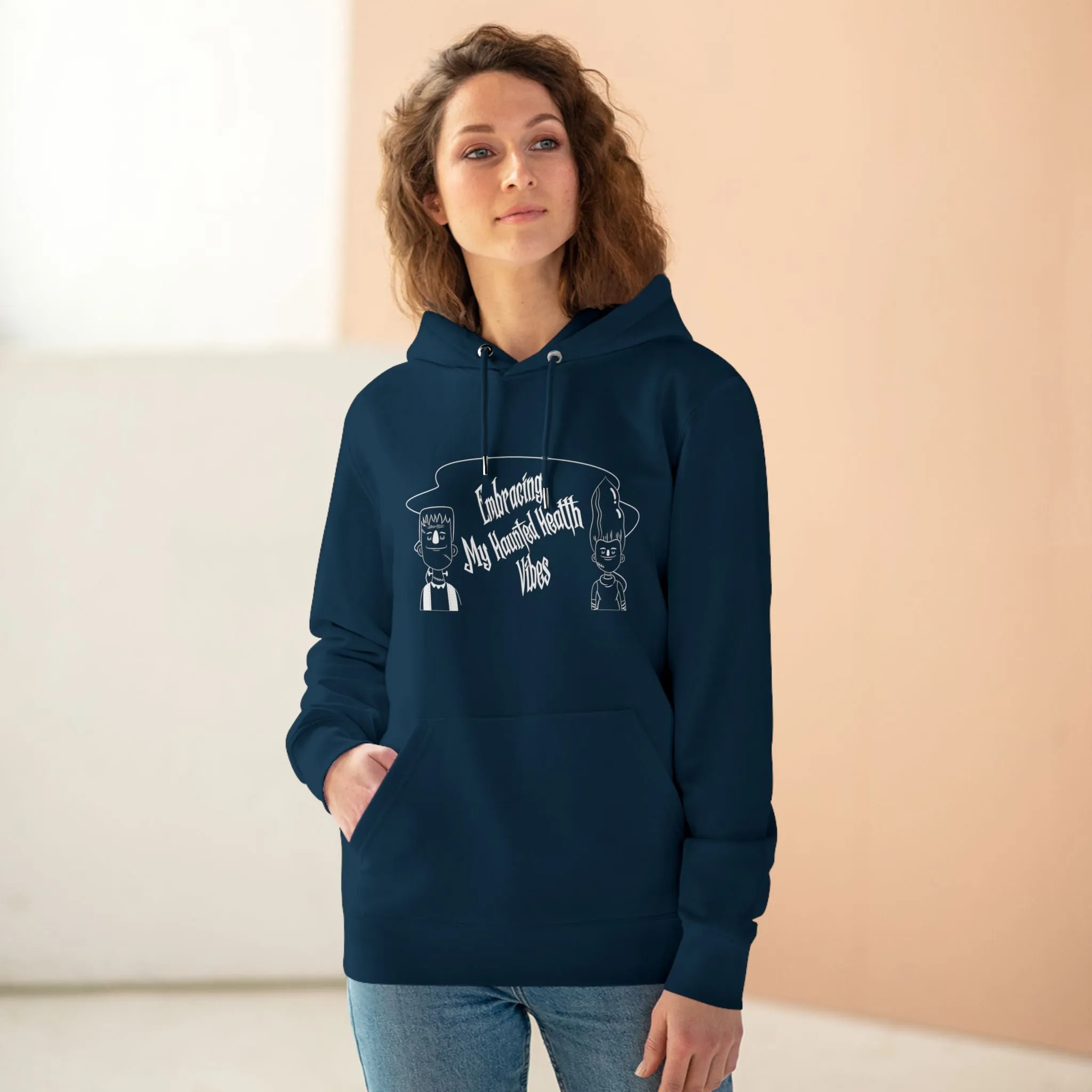 Embracing My Haunted Health Vibes | Unisex Heavy Blend Organic Hoodie Sweatshirt