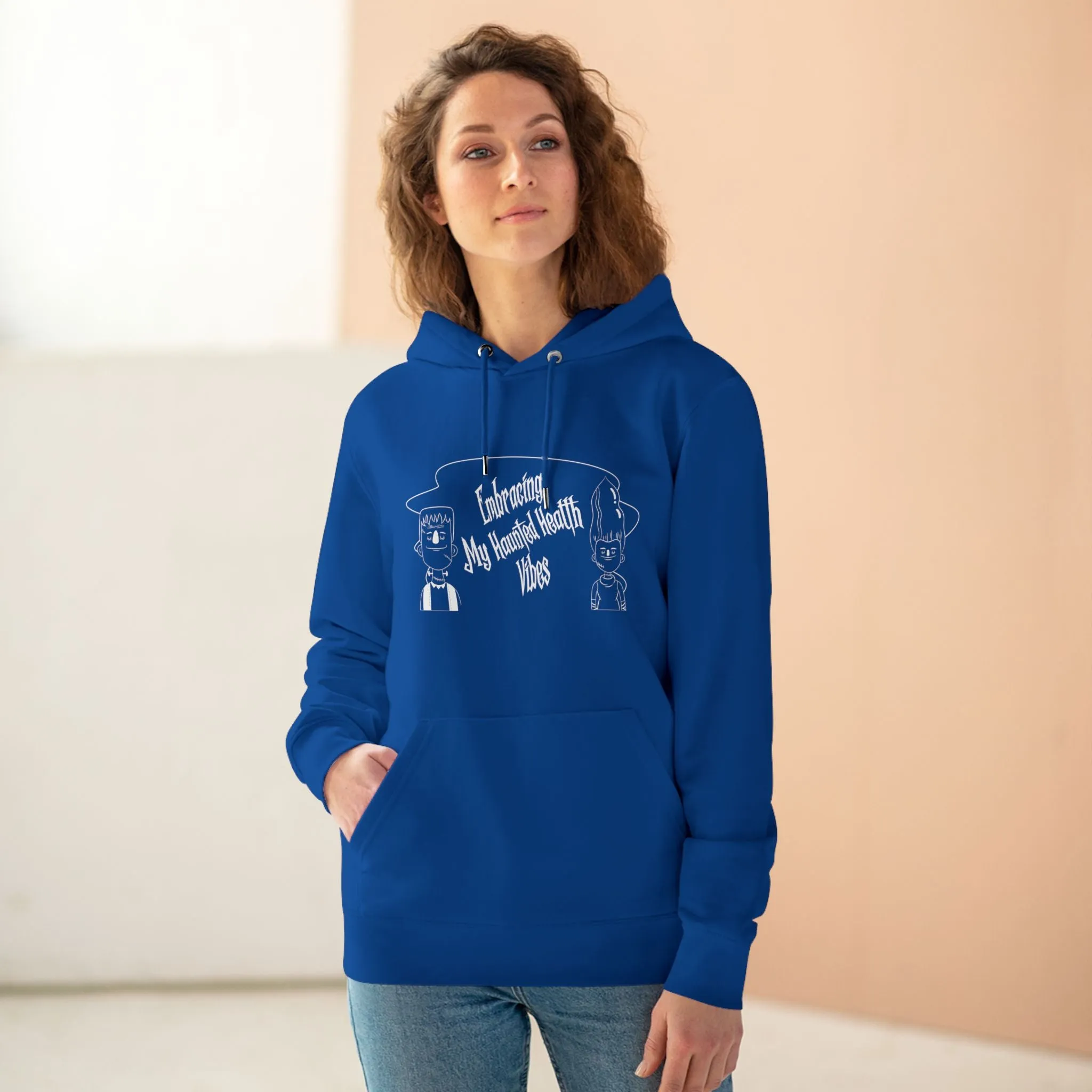 Embracing My Haunted Health Vibes | Unisex Heavy Blend Organic Hoodie Sweatshirt