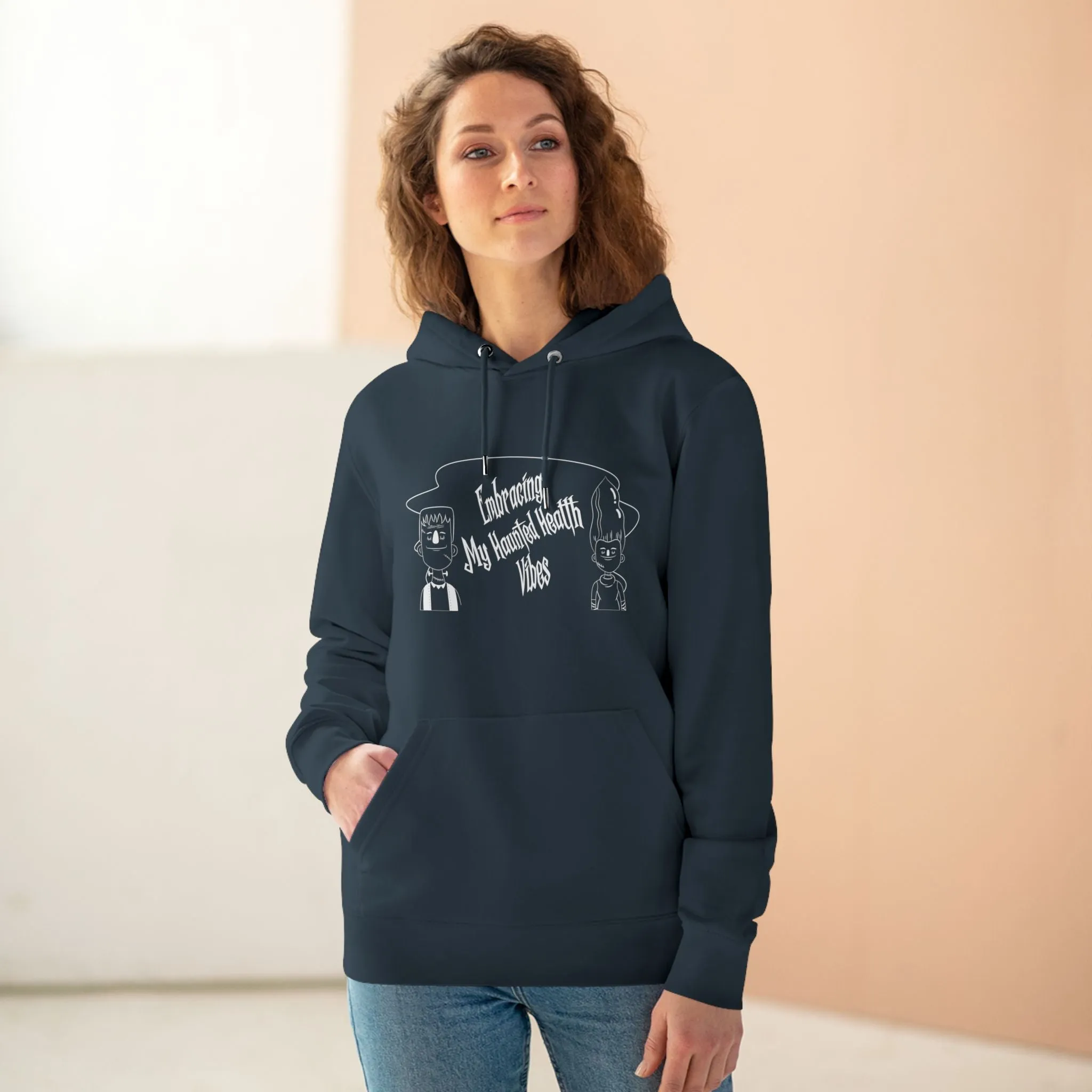 Embracing My Haunted Health Vibes | Unisex Heavy Blend Organic Hoodie Sweatshirt