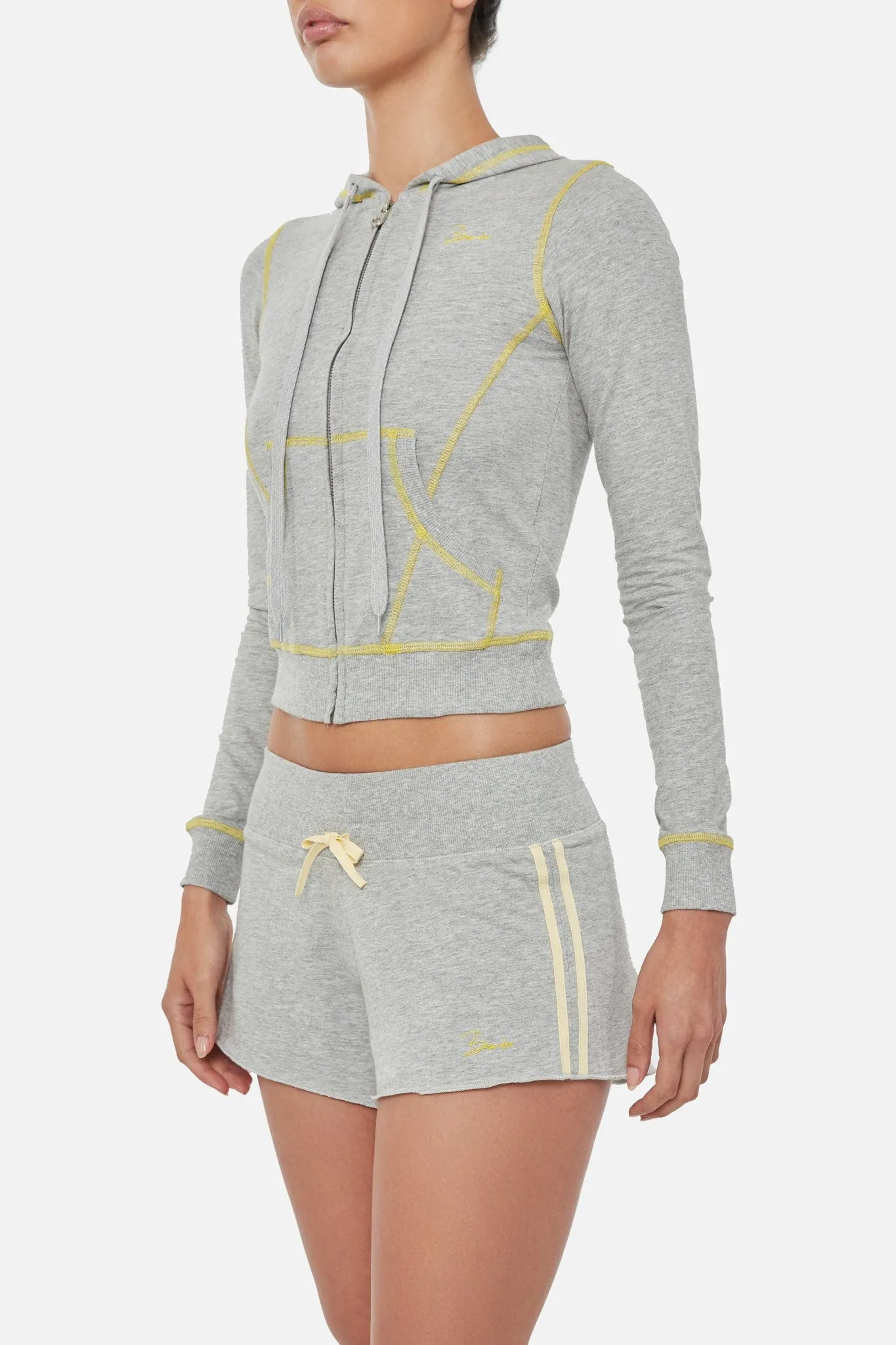 ESPRITE shorts- grey/ lemon