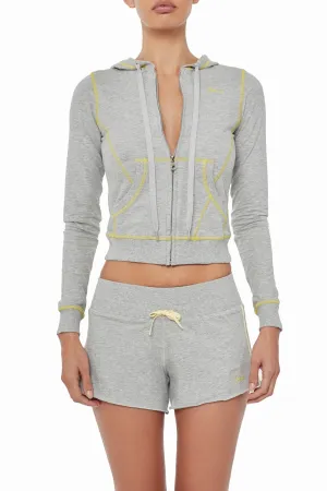 ESPRITE shorts- grey/ lemon