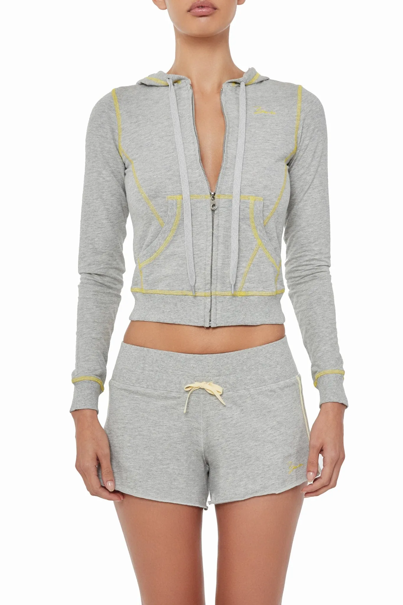 ESPRITE shorts- grey/ lemon