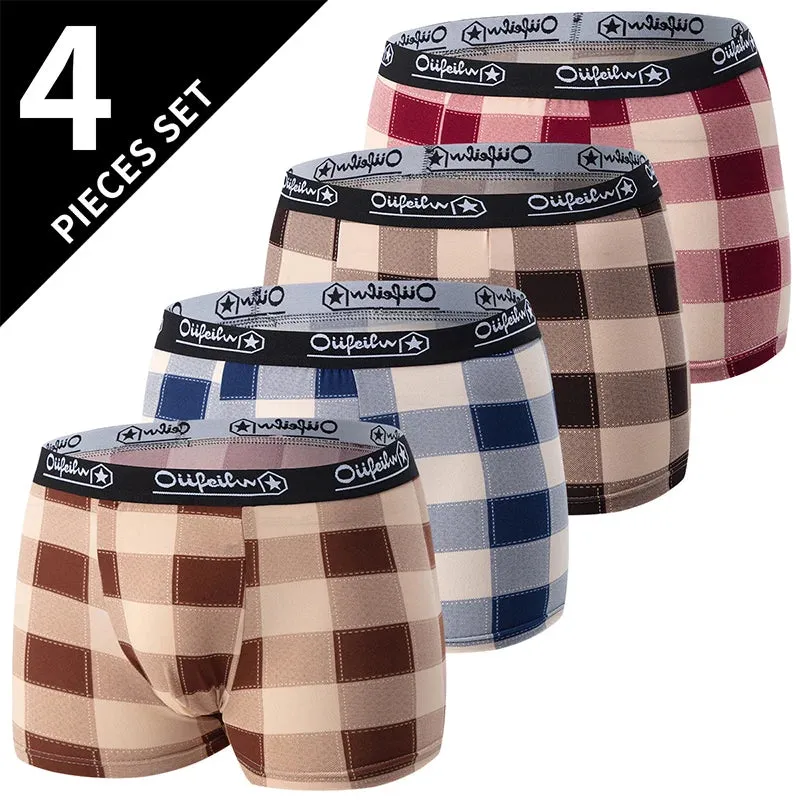 EuroFlex 4-Pack Men’s Printed Boxer Shorts
