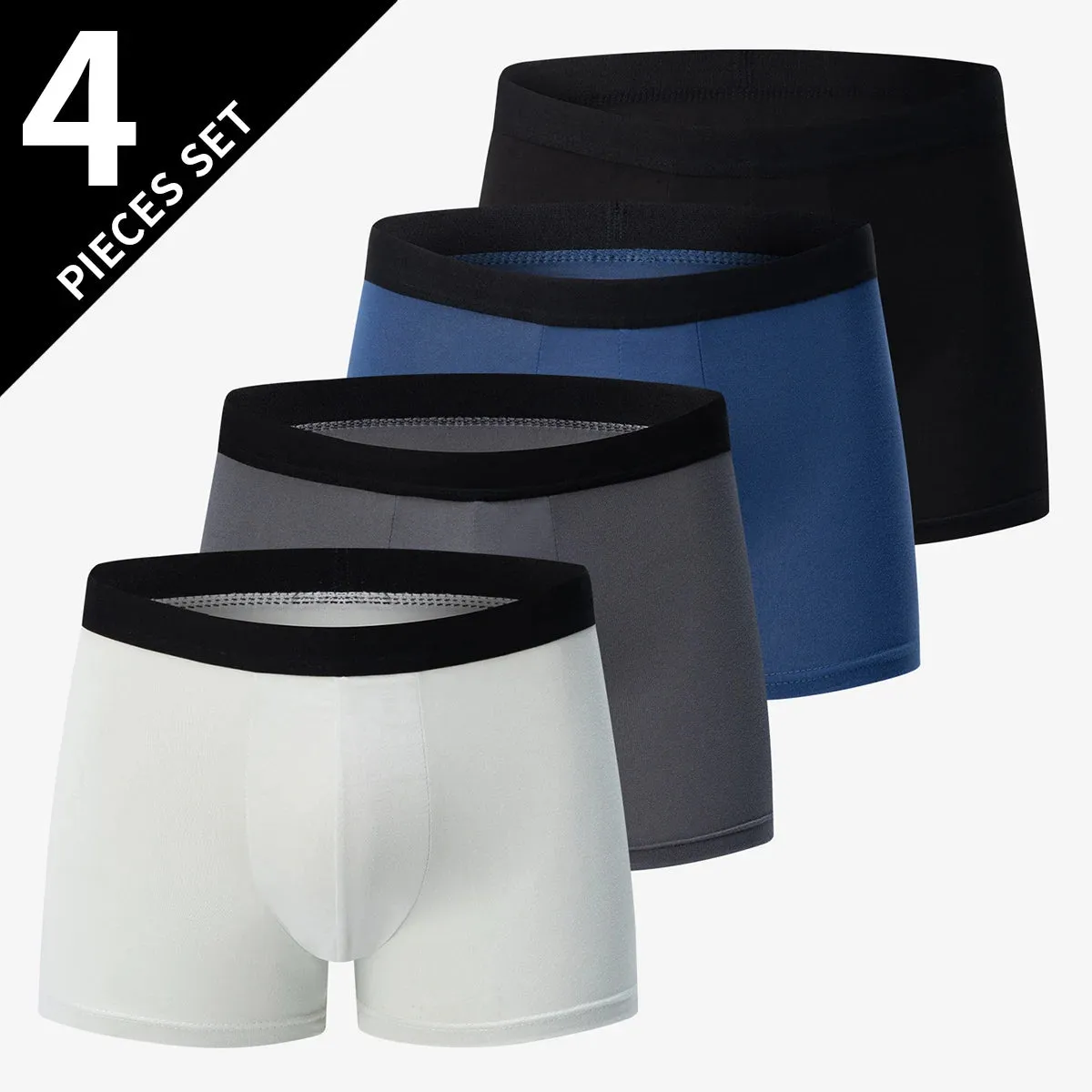 EuroFlex 4-Pack Men’s Printed Boxer Shorts