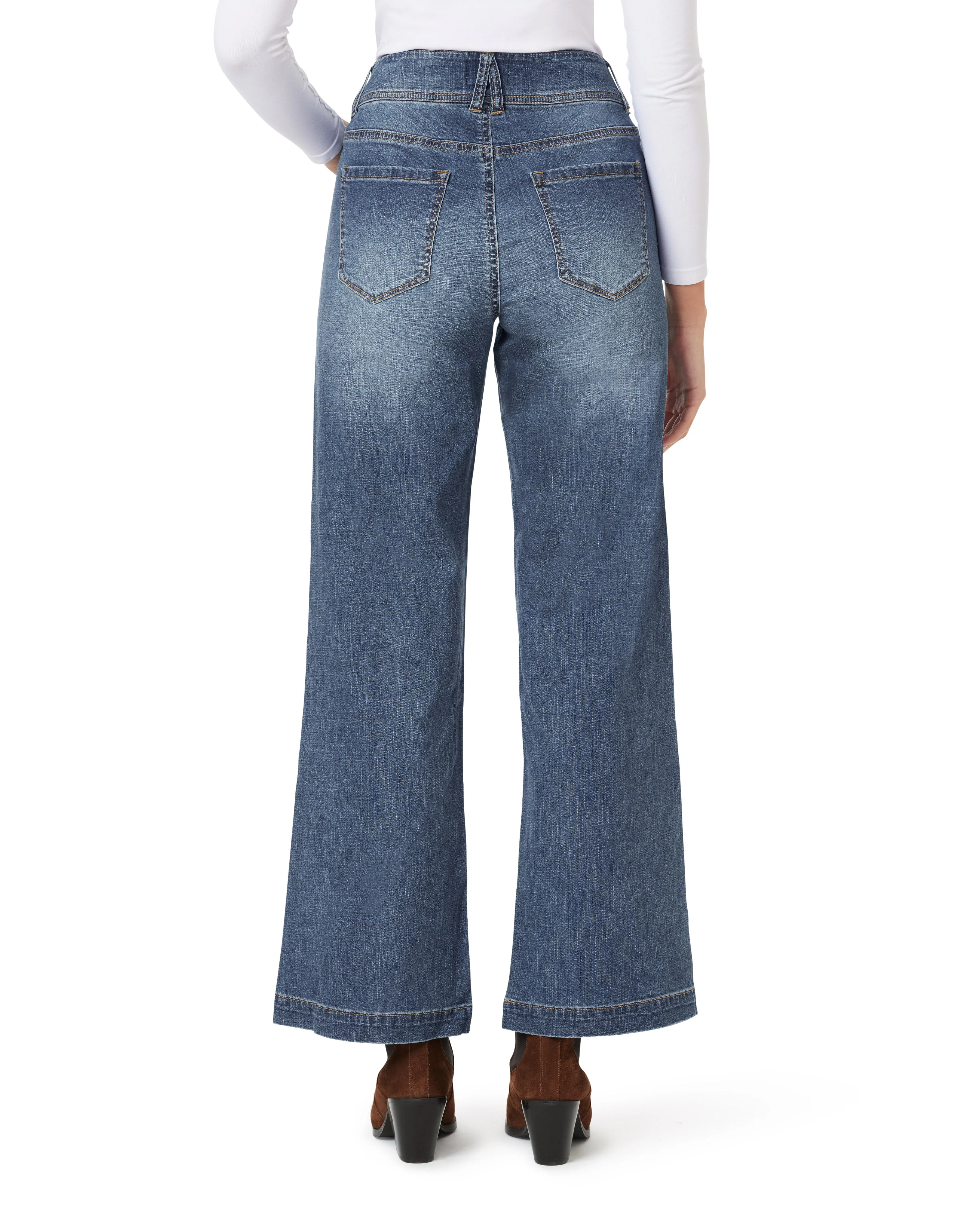 Everbreeze Curvy High-Rise Relaxed Flare Jeans (Regular)