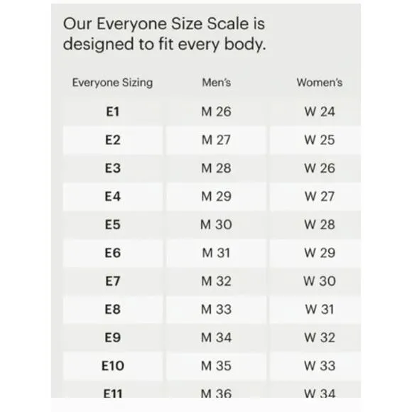 Everlane‎ Jeans E11 Blue Everybody Jean Relaxed Organic Cotton Short Button Fly
