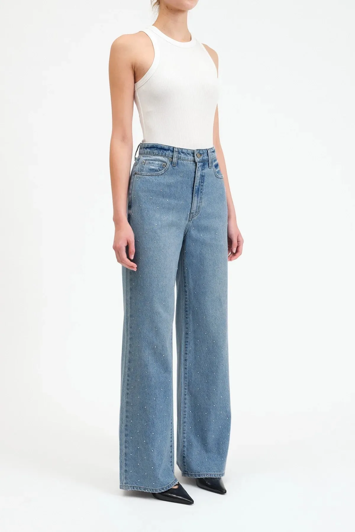 FAR OUT WITH SEAMING JEAN