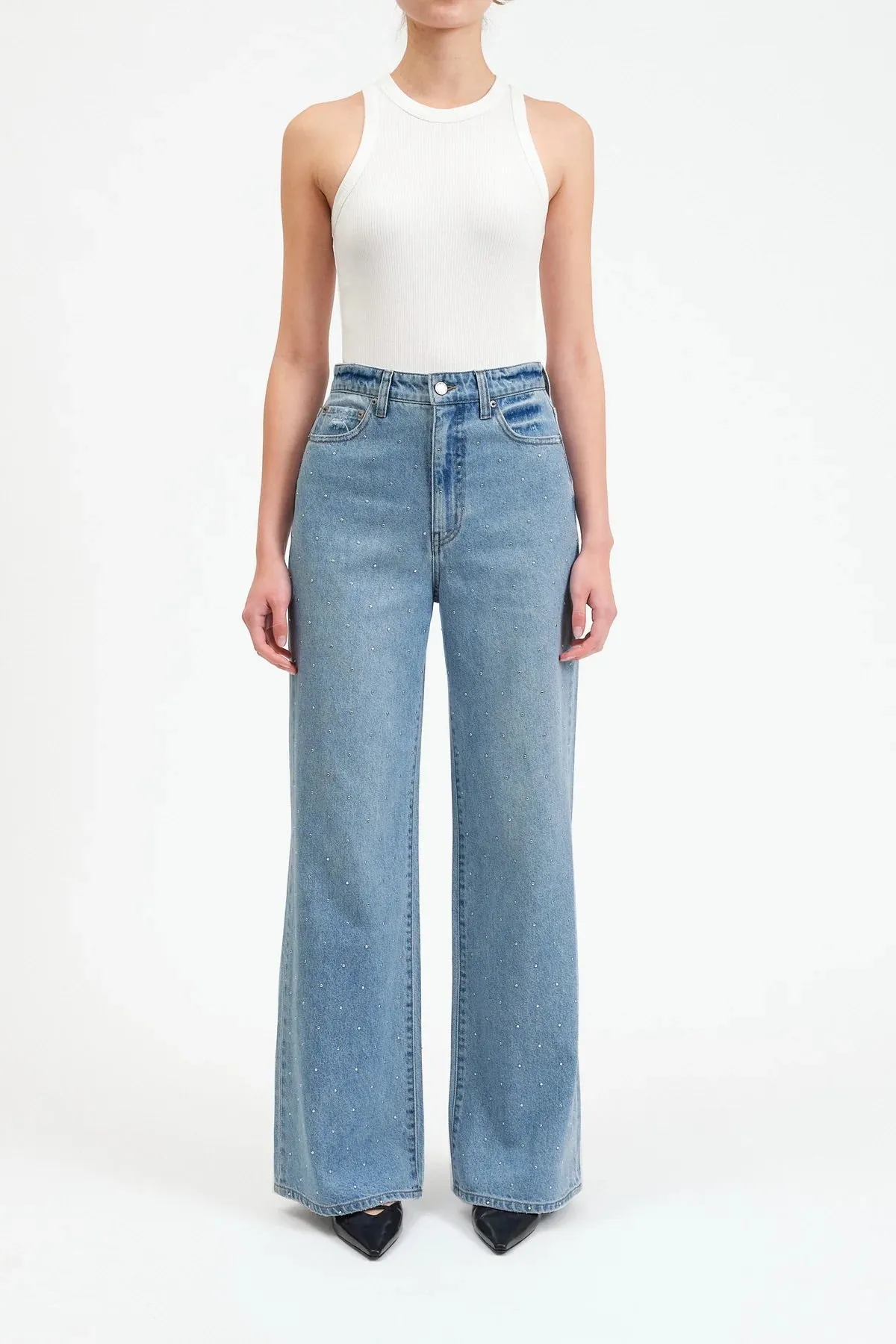 FAR OUT WITH SEAMING JEAN
