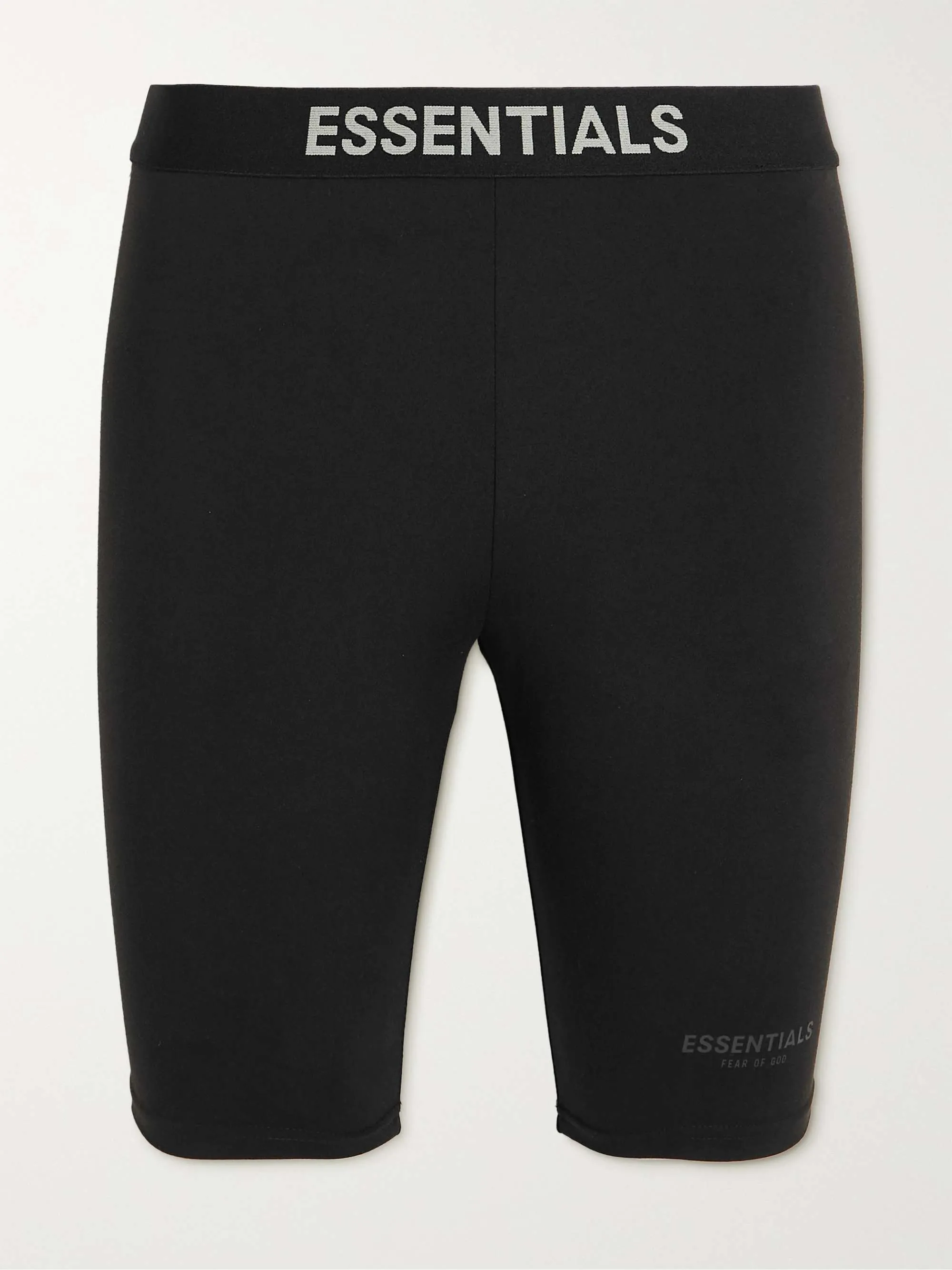 FEAR OF GOD ESSENTIALS Biker Shorts Black