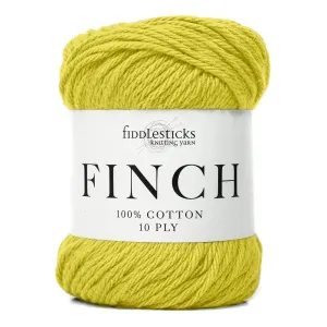 Fiddlesticks Finch Cotton - 10ply - 6226 Chartreuse