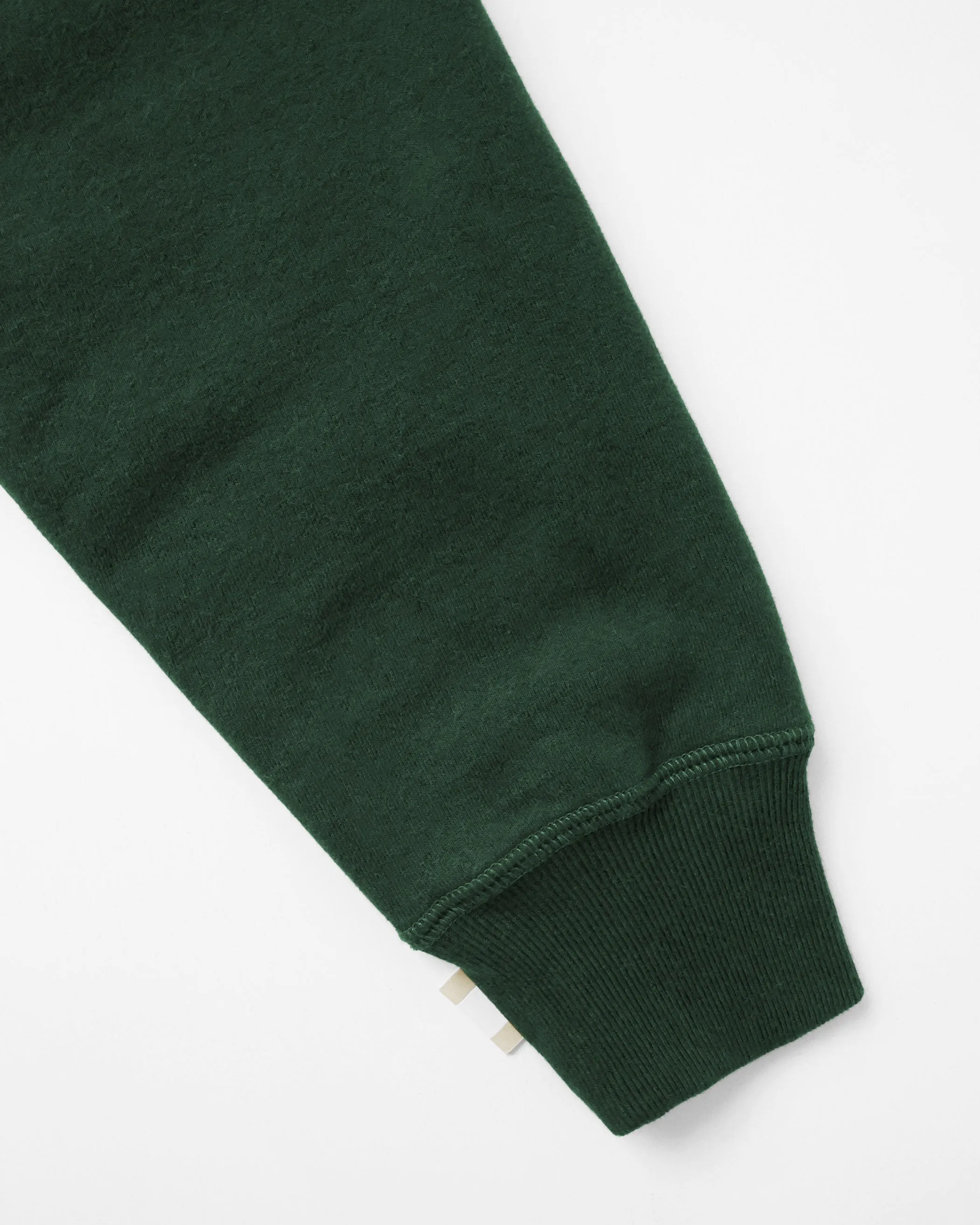 Flag Fleece Sweatshirt Forest - Unisex