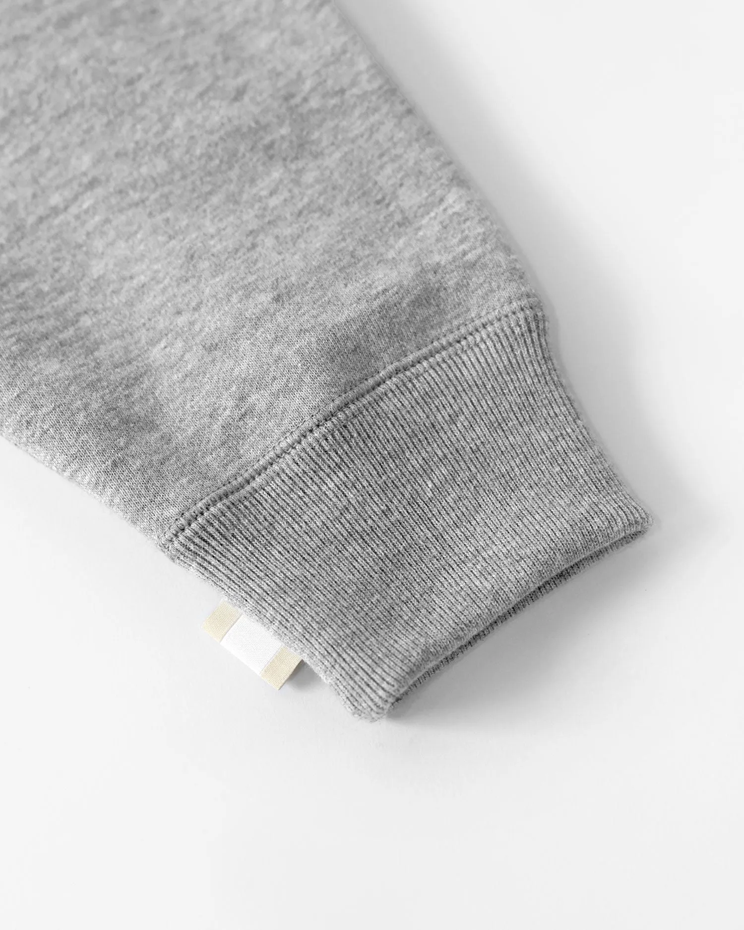 Flag Fleece Sweatshirt Heather Grey - Unisex