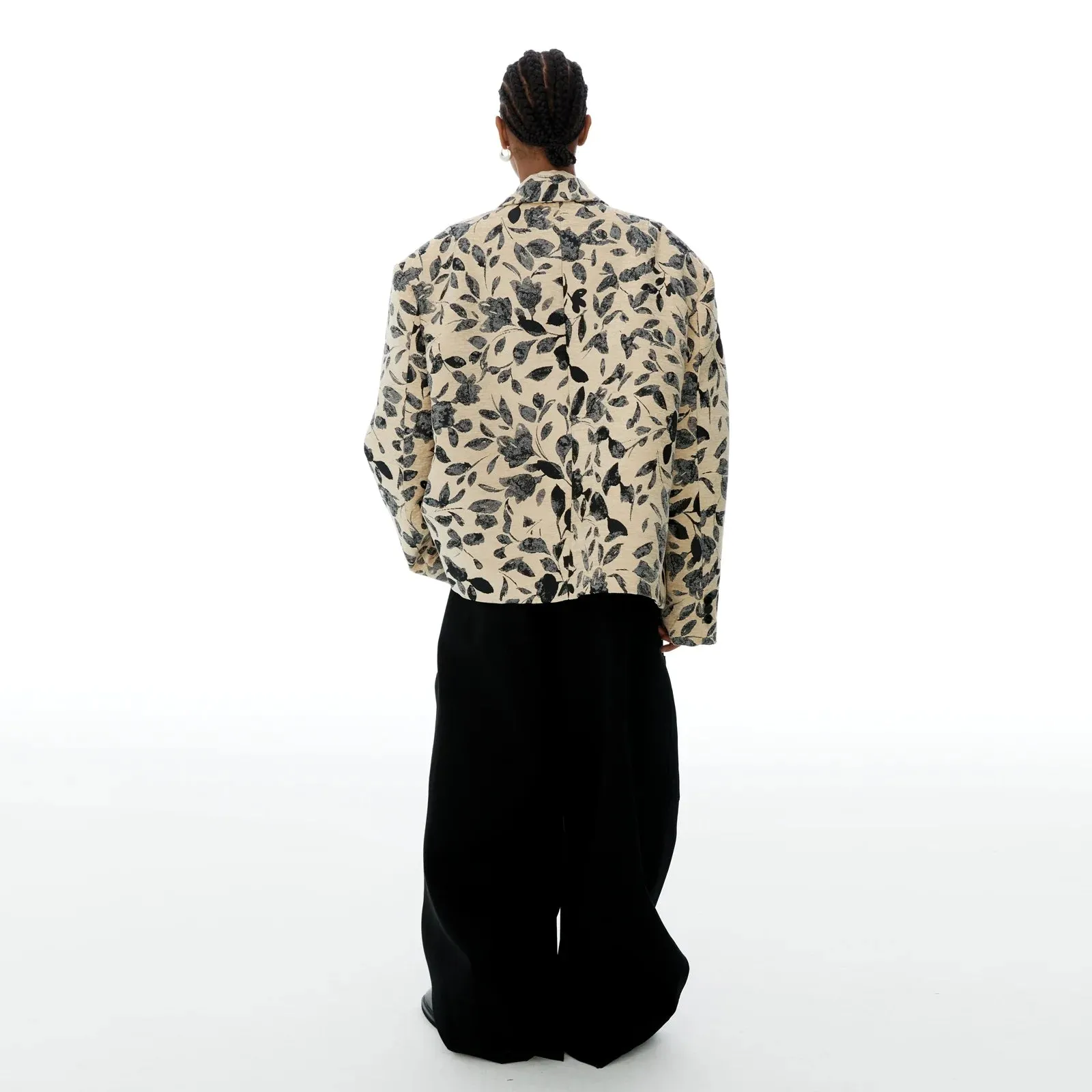 Floral Oversized Blazer