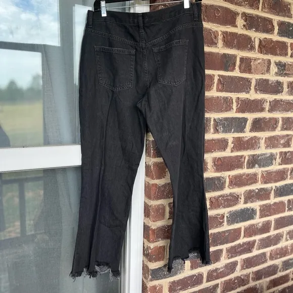 Free People Maggie Mid-Rise Straight Leg Jeans