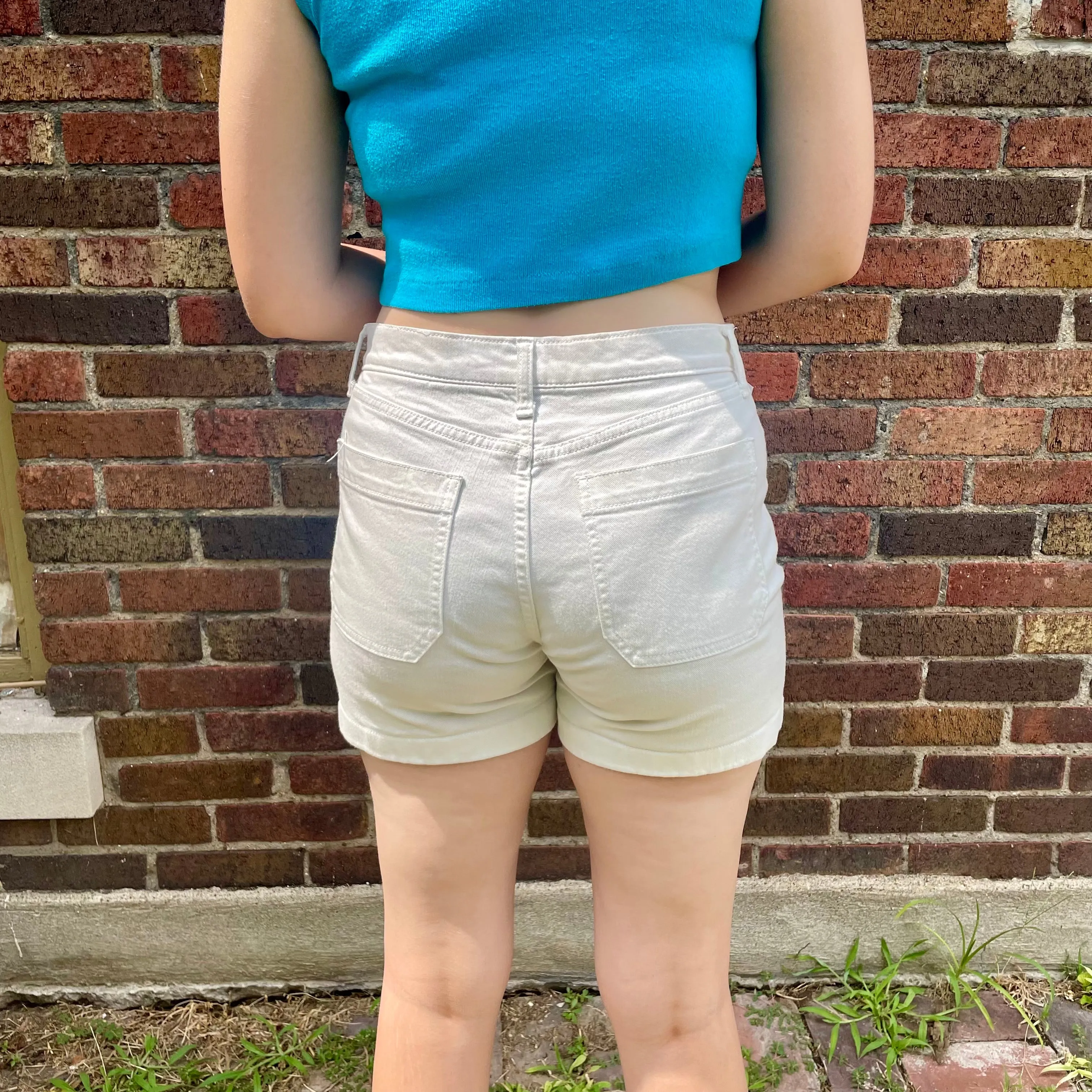Gap Button fly shorts