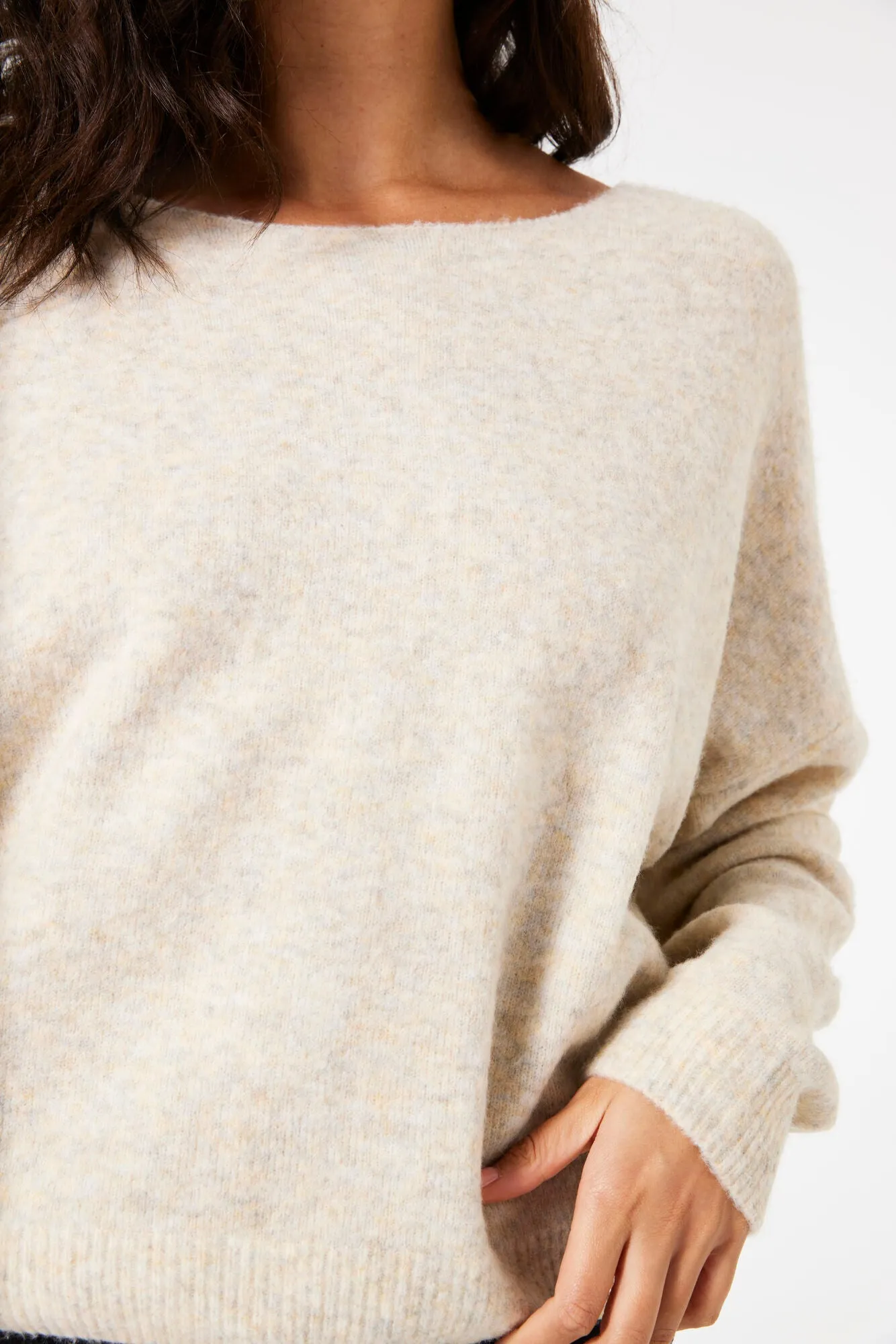 Garcia Pullover Knit - Sand Melee