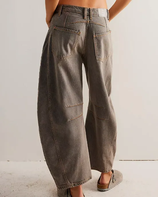 Good Luck Mid Rise Barrel | Free People
