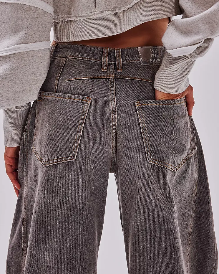 Good Luck Mid Rise Barrel | Free People