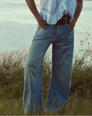 Good Luck Mid Rise Barrel | Free People