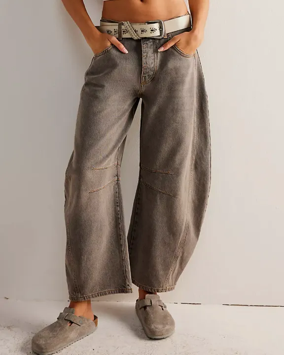 Good Luck Mid Rise Barrel | Free People