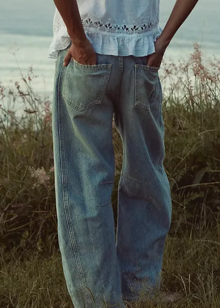 Good Luck Mid Rise Barrel | Free People